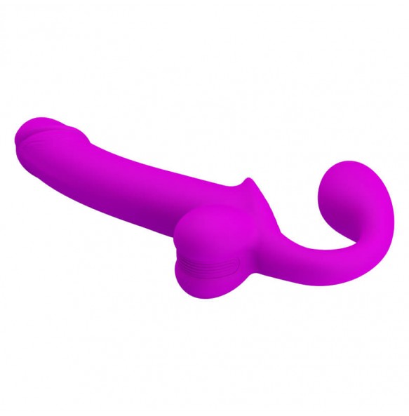 PRETTY LOVE - Kelpie AquaJet Squirting Strap-On (L:15cm - D:3.9cm)